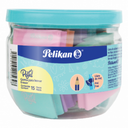 BARRIL CON 15 GOMAS PELIKAN...